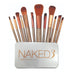 BROCHAS NAKED PARA MAQUILLAJE SET POR 12 UNIDADES